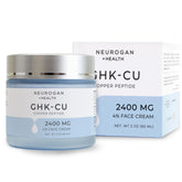 Neurogan GHK-Cu Crème Visage sur étiquette, soin hydratant quotidien potentiel