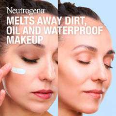 Neutrogena Bálsamo Desmaquillante, elimina maquillaje a prueba de agua sin irritar los ojos.