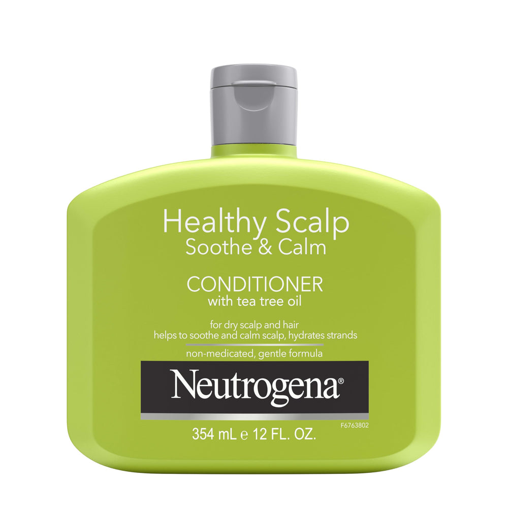 Neutrogena condicionador aceite arbol de te botella: suaviza cabello y calma cuero cabelludo.