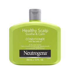 Neutrogena condicionador aceite arbol de te botella: suaviza cabello y calma cuero cabelludo.