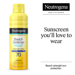 Neutrogena Beach Defense nebulizador: aplicación rápida y uniforme sin grasa