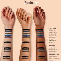 Delineador Kohl Gris de Neutrogena, resistencia al agua para duración prolongada.