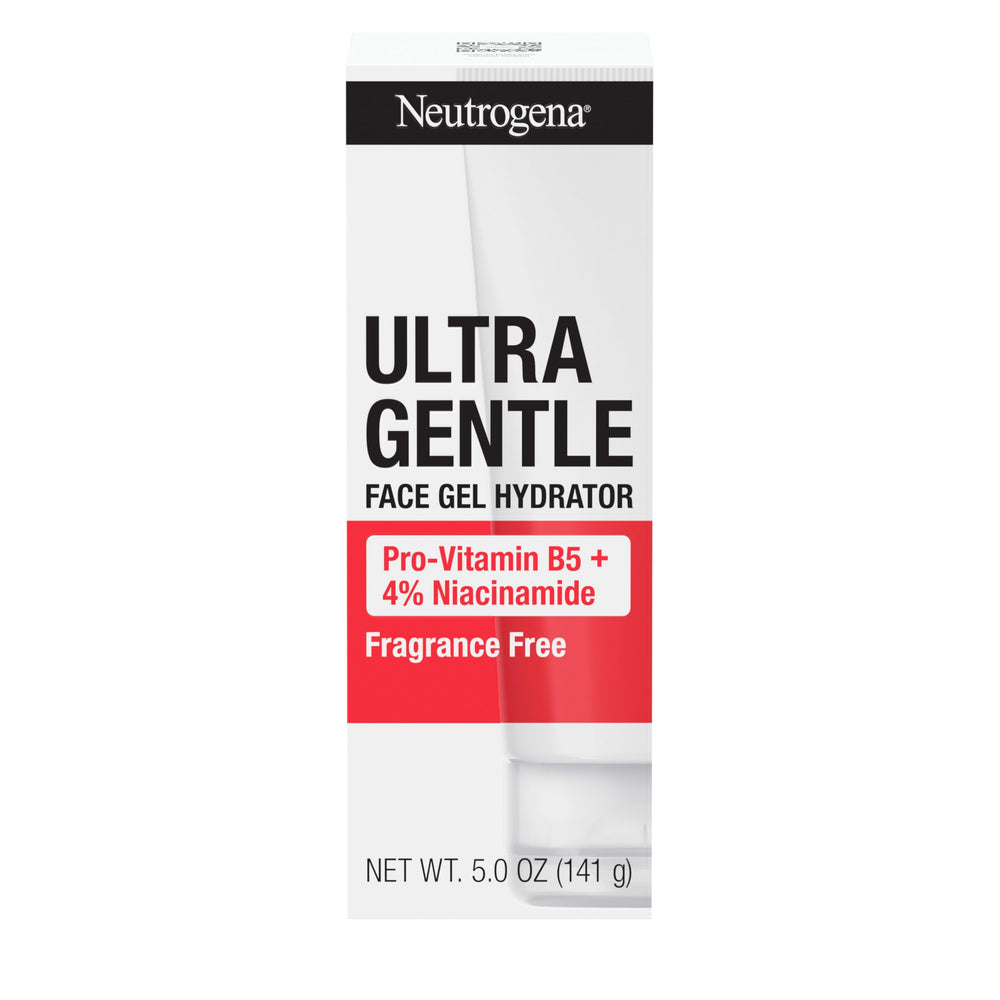 Neutrogena Gel Hidratante Ultra Suave: botella visible para piel sensible y cuidado diario
