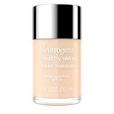 Neutrogena Healthy Skin foundation bottle with SPF 20 for daily sun protection.