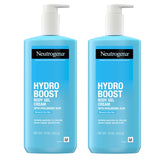 Neutrogena Hydro Boost Body Gel Cream bottle shows fast absorbing hydration