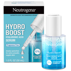 Neutrogena suero con frasco y gotero para hidratación ligera y rápida.