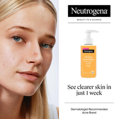 Neutrogena limpiador sin aceite ayuda a limpiar sin resecar.