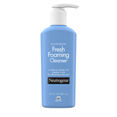 Neutrogena Fresh espumoso limpiador en botella para limpiar maquillaje y suciedad.