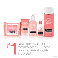 Mousse nettoyante Neutrogena, texture légère pour le visage