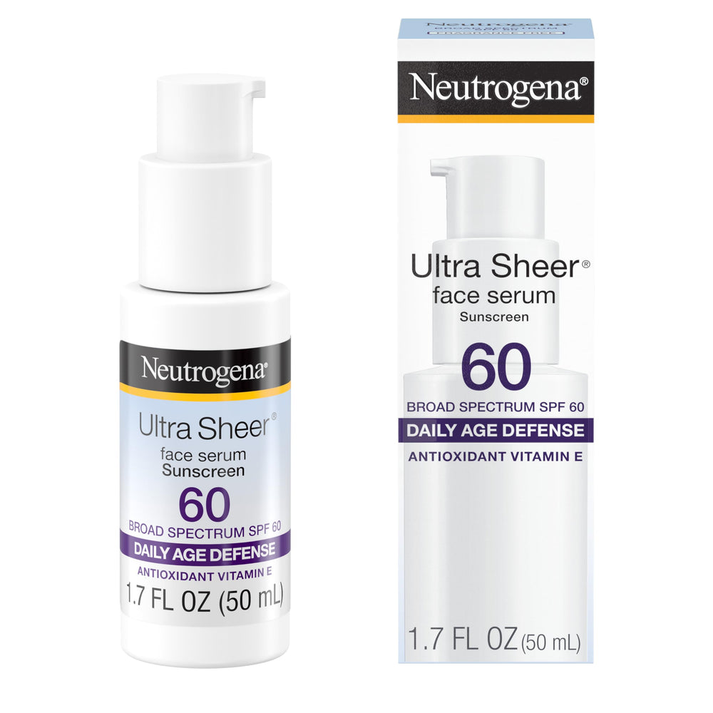 Neutrogena Ultra Sheer con SPF60 para protección diaria sin grasa