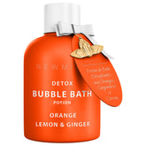 New Miuz baño burbujas detox cítrico para hidratación suave de la piel