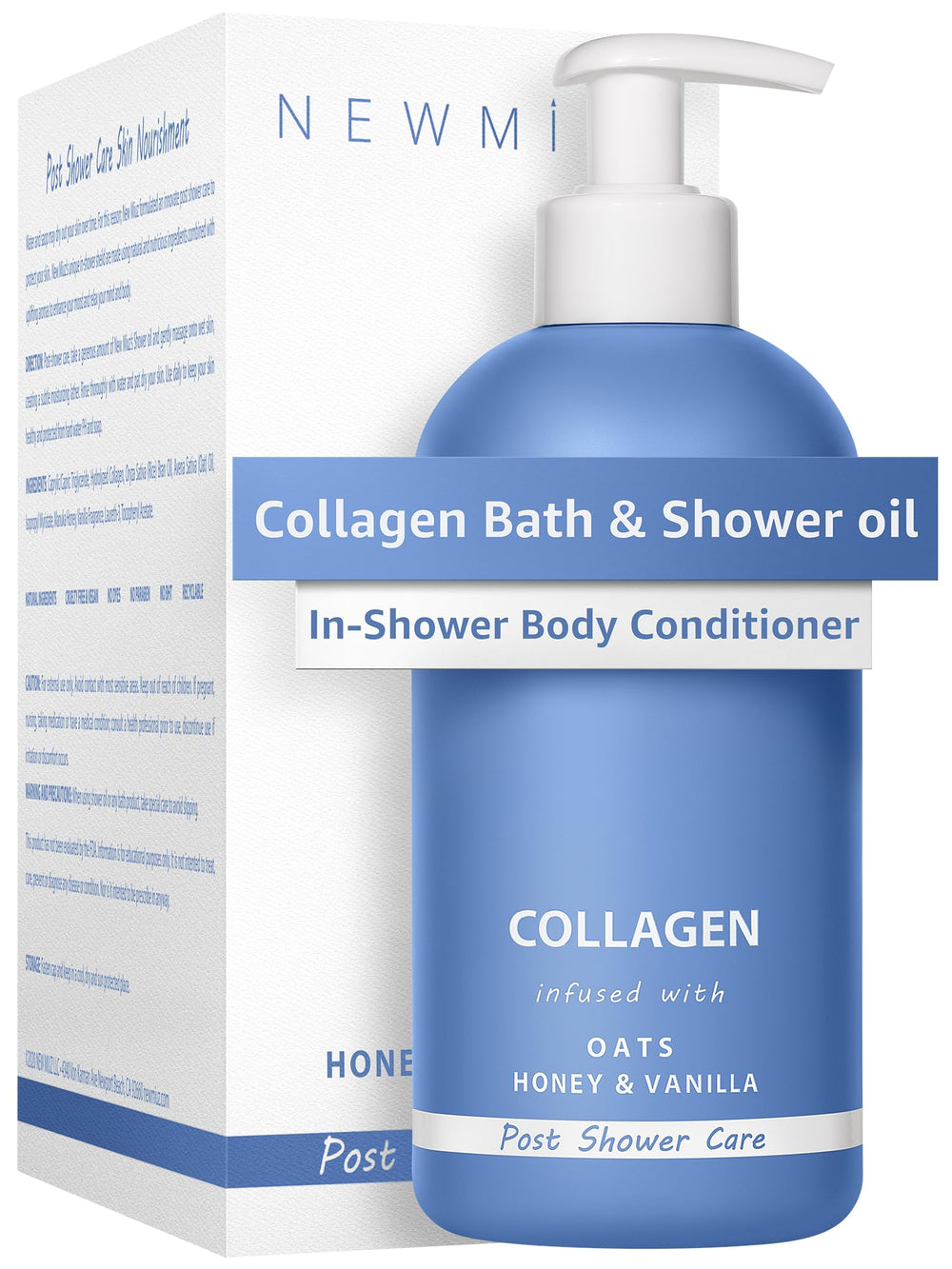 New Miuz Collagen InShower: bote vertido para hidratación suave tras la ducha