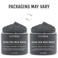 Control del aceite excedente con mascarilla de NEW YORK BIOLOGY para piel equilibrada.