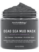 NEW YORK BIOLOGY Mascarilla lodo Mar Muerto en bote para purificar poros