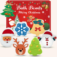 NEWFEIFAN bombas de baño navidad-ninos con burbujas divertidas