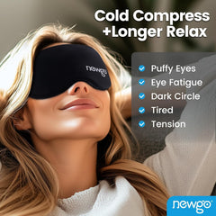 NEWGO gel frío para ojos para uso en casa, viaje u oficina