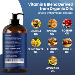 Nexon Botanics Vitamina E para rostro: aplicación suave para hidratación diaria.