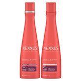 Nexxus Amino Bond champú en botella, limpieza profunda y fortalecimiento.