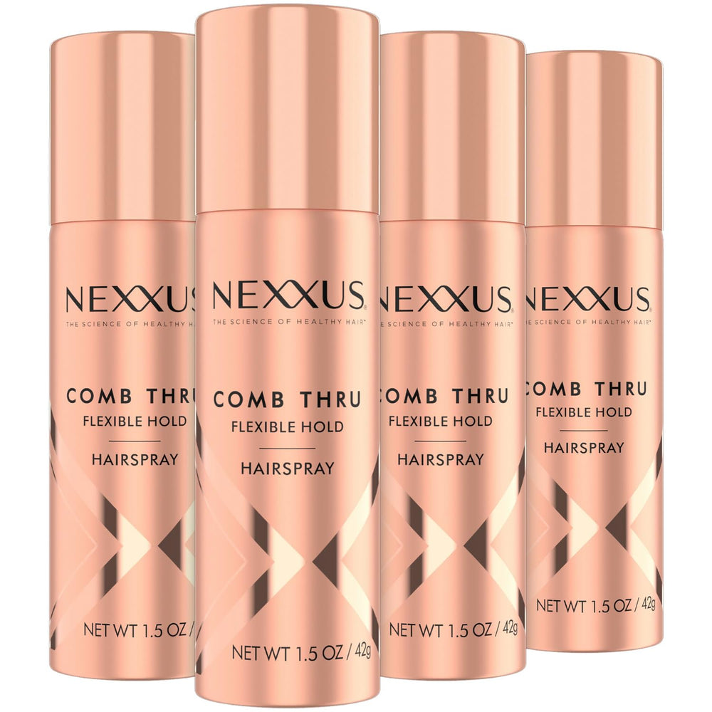 Nexxus Comb Thru: spray de viaje en botella compacta para peinados duraderos.