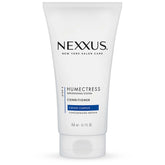Nexxus Humectress: botella de acondicionador mostrando hidratación profunda para cabello seco.