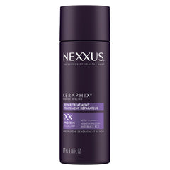 Nexxus Keraphix crema pre-lavado para cabello dañado, suavidad mejorada.