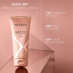 Nexxus tecnología STYLEPROTECT: protección sin peso durante el peinado.