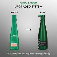 Nexxus Unbreakable Care: aplicación en cabello mojado para mayor volumen sin peso.