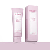 NIAWIT Crème raffermissante pour le corps — ventre: contour plus ferme et peau lisse après utilisation.