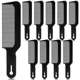 NICEMOVIC set de 10 peines de barbero, embalados individualmente para higiene y uso compartido.