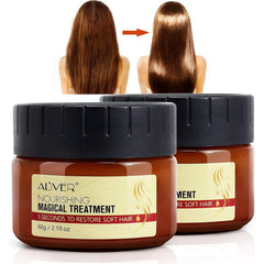 NIFEISHI Aceite tratamiento keratina, botella frontal, reparación rápida para cabello dañado.