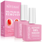 NIFEISHI Remover Esmalte Gel - botella para eliminación rápida del esmalte.
