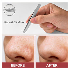 Diseño dos en uno NILIYA para cejas y puntos negros