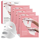 Ninsiec Mascarilla Colágeno: empaque frontal, hidratación rápida para la piel.