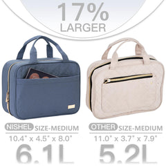 Vue fenêtre transparente du sac NISHEL facilitant le contrôle sécurité