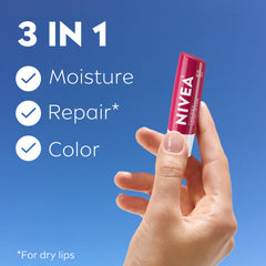 NIVEA bálsamo labial con manteca de karité para labios suaves