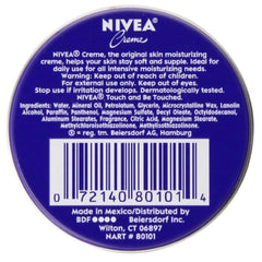 NIVEA Creme en lata para uso diario en manos y cara.