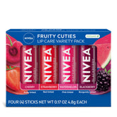NIVEA Cuidado Labial sabor cereza, hidratación suave y color natural.