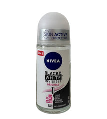 NIVEA Desodorante Invisible para negro y blanco evita manchas en prendas negras.