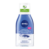 Botella de NIVEA Doble Acción desmaquillante para ojos, limpieza suave