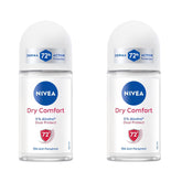 NIVEA Desodorante rodillo seco, envase 50 ml, ideal para uso diario.