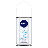 NIVEA Fresh Natural Roll-On botella-50ml, aroma fresco para todo el día.