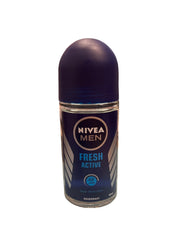 NIVEA Desodorante para hombres, rodillo, botella visible, aporta sensación de frescura todo el día.