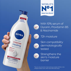 NIVEA Intense Healing: aplicación en la mano para alivio rápido