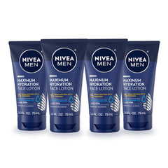 NIVEA MEN Hydratation maximale visage SPF15 – tube de 74 ml, hydratation durable.