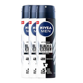 NIVEA Men Invisible frente al spray: protección 48h y aroma fresco.