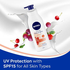 NIVEA Natural Glow Cell Repair Lotion Vitamin C label suggests brightening potential