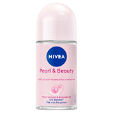 NIVEA Pearl & Beauty desodorante rodillo 50 ml, frescura duradera para el día