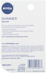NIVEA Shimmer Lip Care con aceite de jojoba para brillo y uso diario.