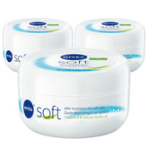 NIVEA Soft, crema hidratante para rostro, cuerpo y manos, piel suave.