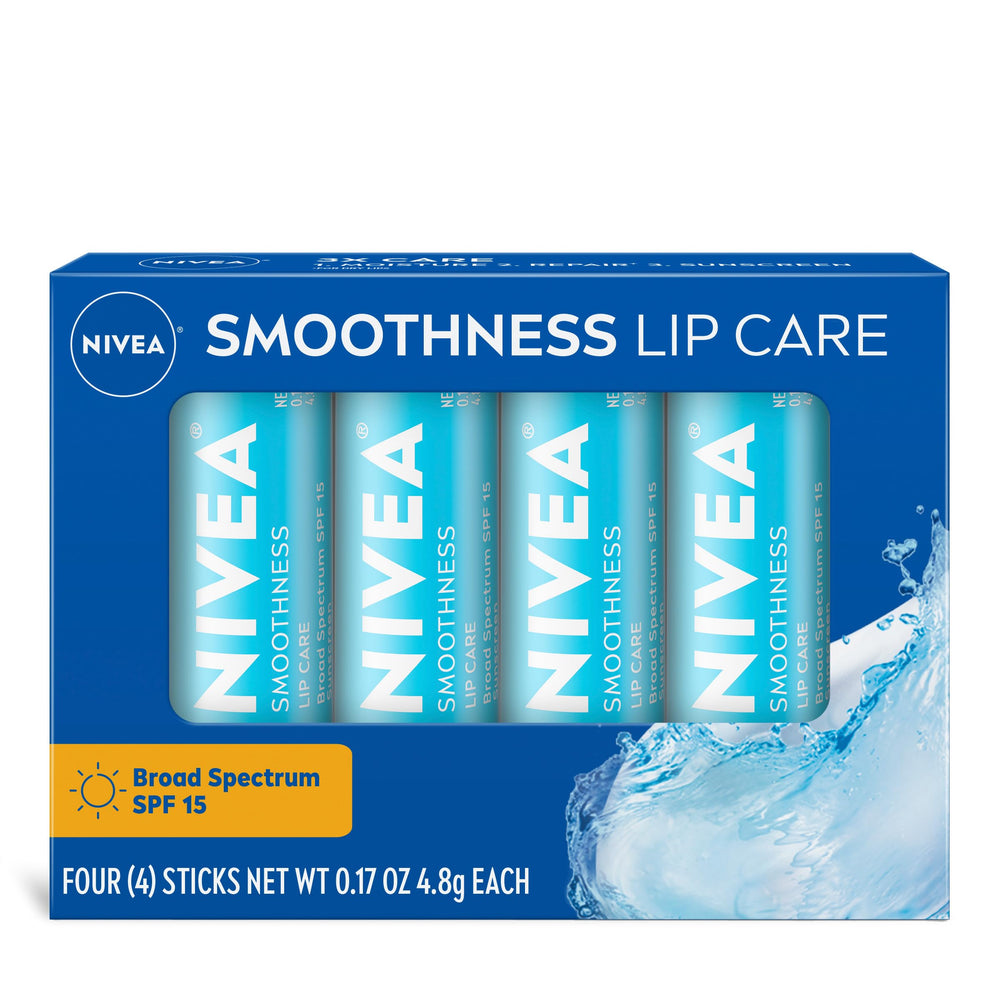 Bálsamo labial NIVEA Suavidad con FPS15 para protección diaria